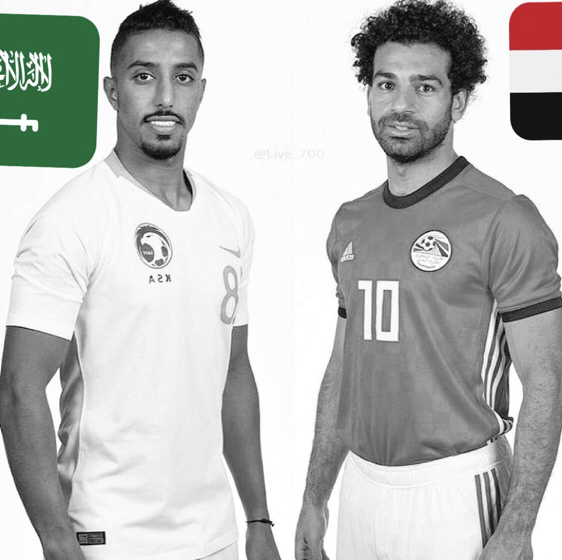 ملخص نتيجة اهداف مباراة السعودية ومصر في كأس العالم 2018