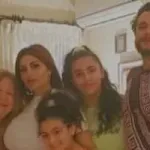 أسرة الفنانه " سمية الألفى" تحتفل بعيد ميلادها