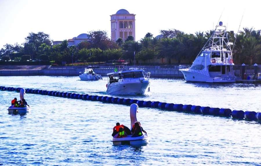 توافد كبير من الأنشطة السياحية والترفيهية على طول ساحل مدينة الملك عبد الله