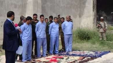 تشييع جنازة عبدالله الاغبري بعد تنفيذ حكم اعدام قتلة عبدالله الأغبري 6