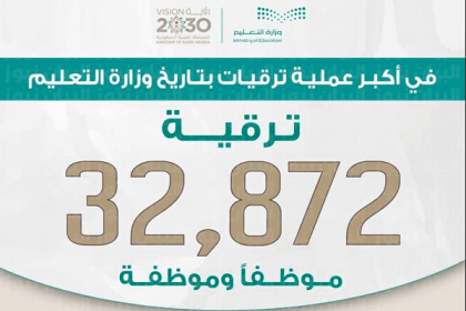 الإستعلام عن الترقيات بوزارة التعليم السعودية ١٤٤٣