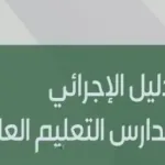 نماذج الدليل الاجرائي 1443 word و pdf للتحميل