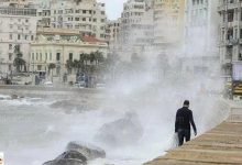 بالفيديو نوة الغطاس تضرب الإسكندرية اليوم رياح وأمطار غزيرة