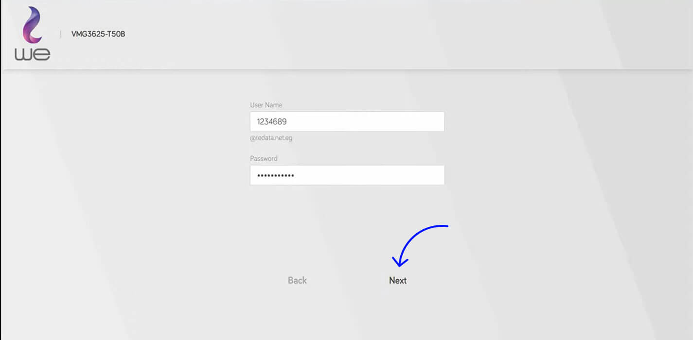 شرح ضبط اعدادات راوتر WE الجديد