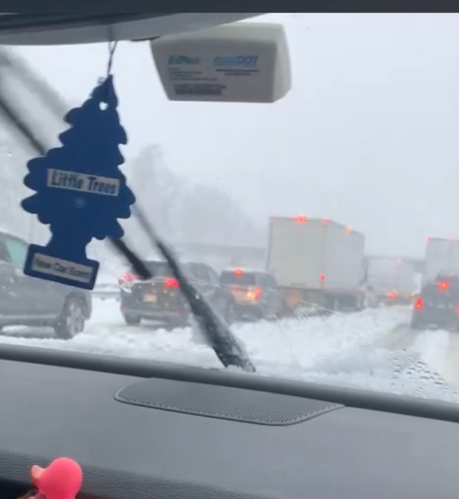 Springfield family shares experience of being stranded on I-95 in Virginia for hours