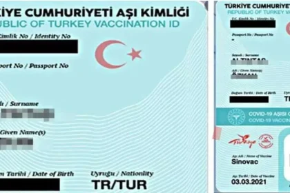 استخراج شهادة لقاح كورونا تركيا