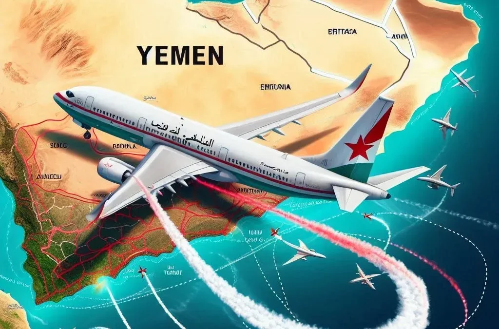 ما حقيقة انحراف الطائرة اليمنية رقم LY609 عن مسارها اختفاء طائرة يمنية