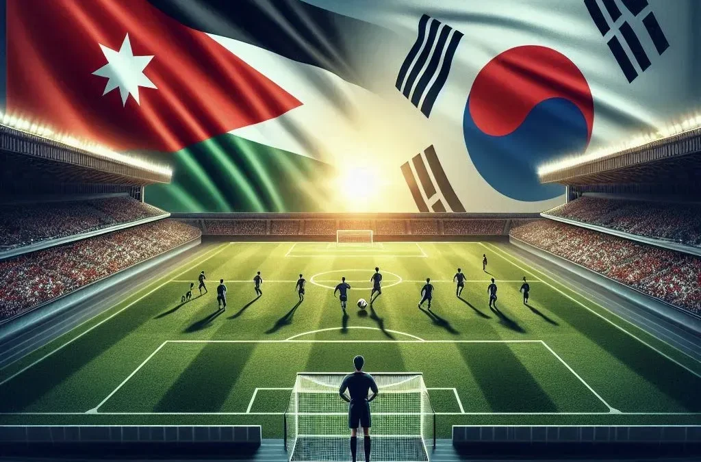 مباراة الأردن ضد كوريا الجنوبية