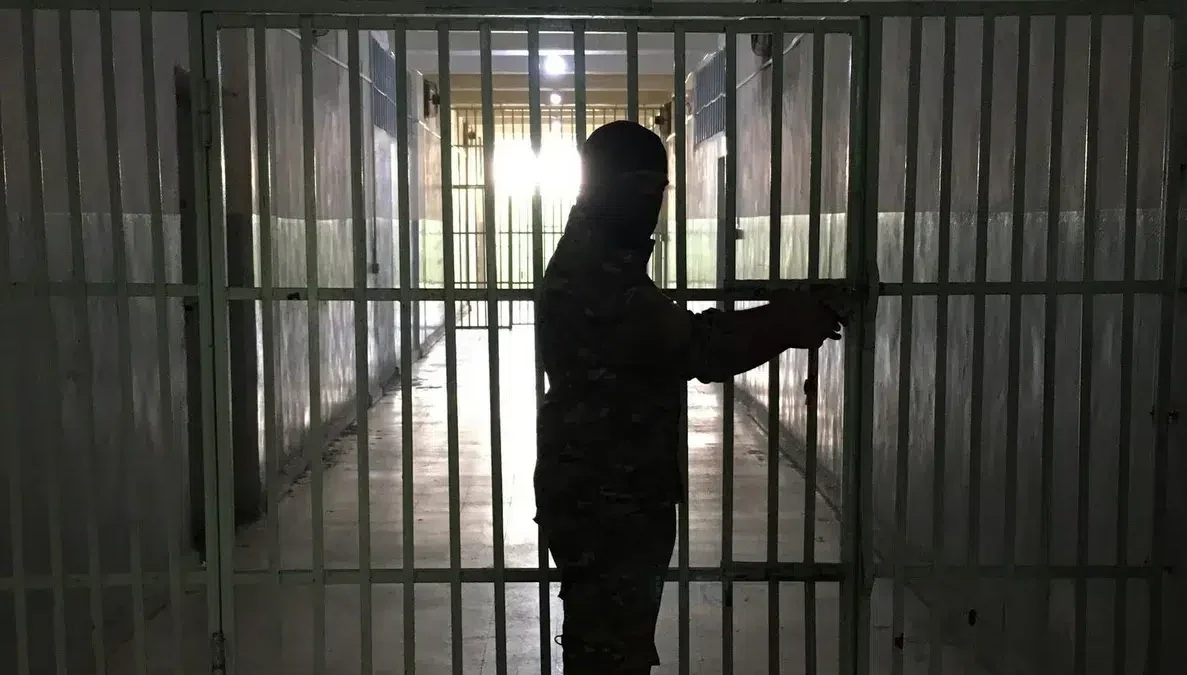 صدام حسين في سجن صيدنايا