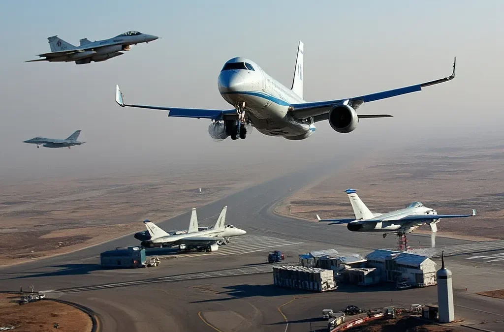 إسرائيل تجبر طائرة إيرانية بالرجوع