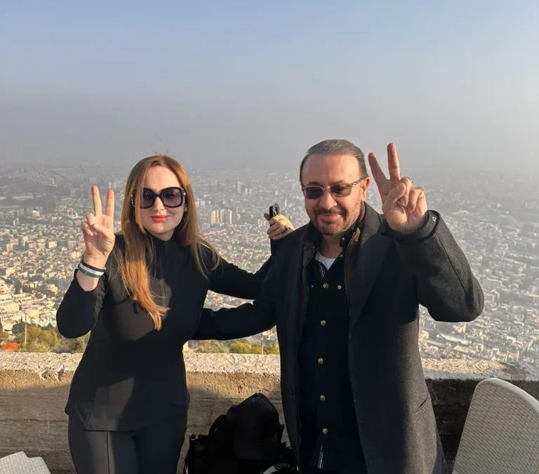 زوجة فيصل القاسم