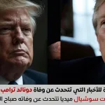 حقيقة شائعة وفاة الرئيس الأمريكي دونالد ترامب