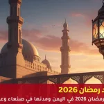 موعد رمضان 2026 في اليمن