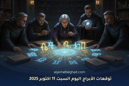 حظك اليوم 11 اكتوبر 2025