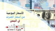 اسعار الصرف اليوم 29 ابريل 2018 وسعر الدولار والريال السعودي في اليمن