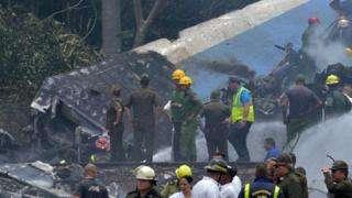 عاجل: 100 قتيل في حادث تحطم طائرة ركاب في كوبا بعد اقلاعها بقليل