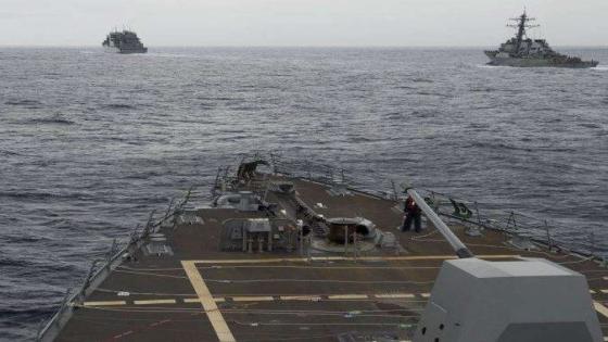 حرب المحيطات.. الصين تعلن حالة استنفار بسبب سفينتين حربيتين أمريكيتين أبحرتا قرب جزرها